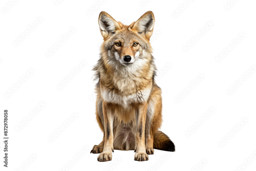 Fototapeta premium Coyote (PNG 7776x5184)