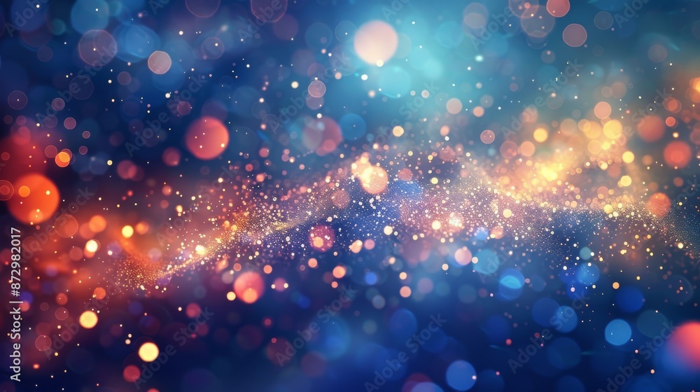 The particles in the cloud move slowly through the air or float in liquid like sparkles on a dark blue background. The light effects are beautiful and can be seen well in the picture. 44 The particles in the cloud move slowly through the air or float in liquid like sparkles on a dark blue background. The light effects are beautiful and can be seen well in the picture. 44