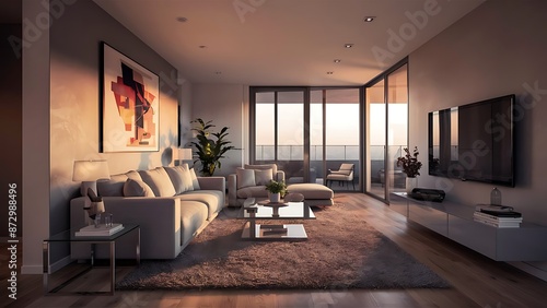 Modern living room