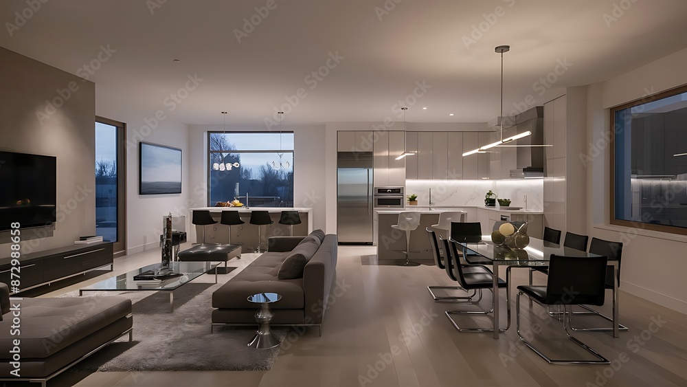 Fototapeta premium Modern living room