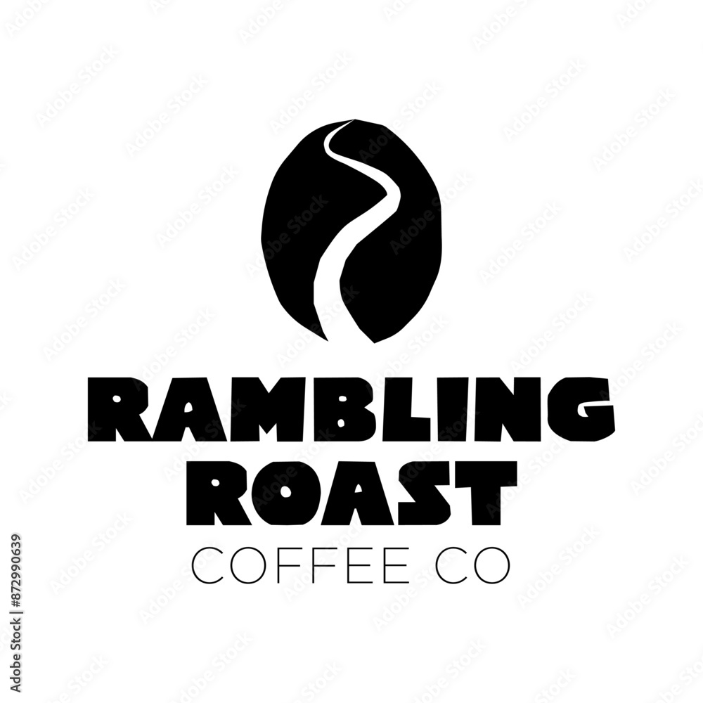 Obraz premium RAMBLING ROAST COFFEE CO DESIGN CONCEPT