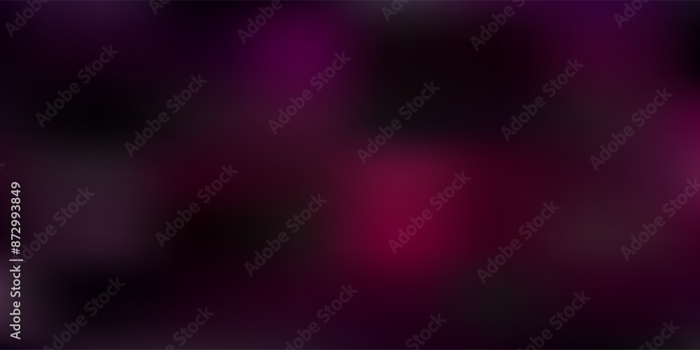 Obraz premium Dark purple vector gradient blur template.