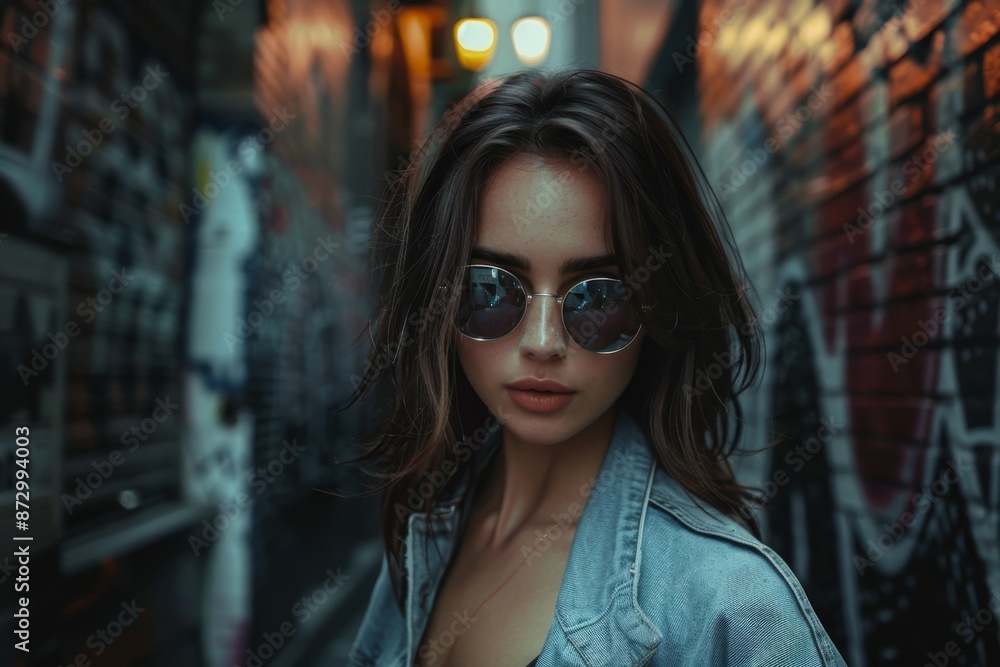 Obraz premium Urban Chic Portrait