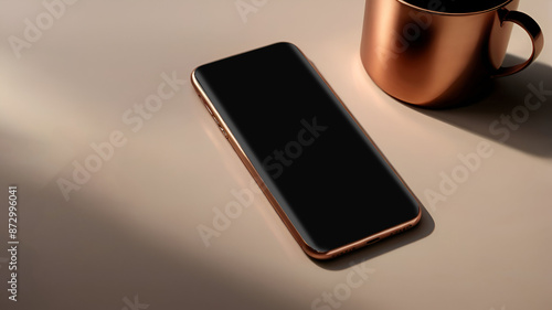 Wallpaper Mural phone screen mockup with mobile app presentation smartphone mockup  Torontodigital.ca