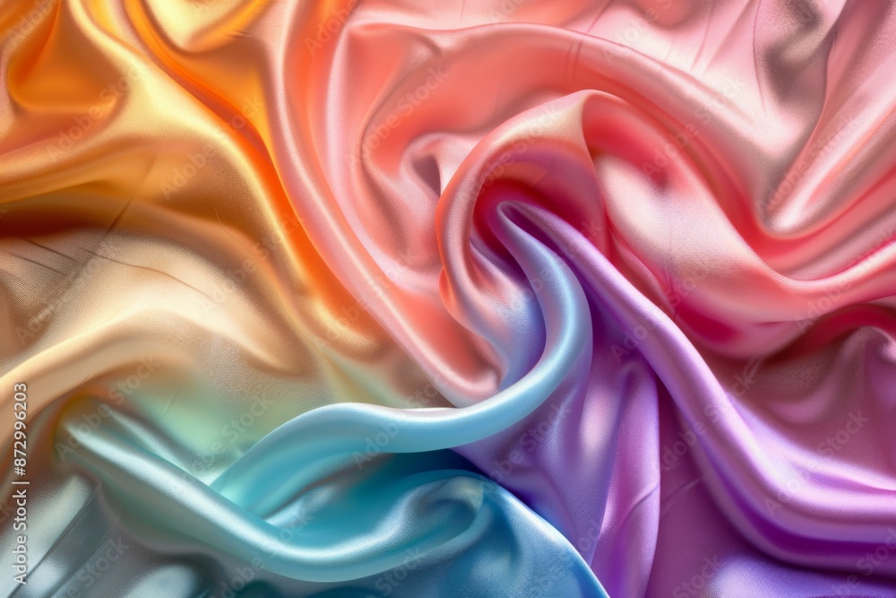 Fototapeta premium Abstract Silk Fabric Texture