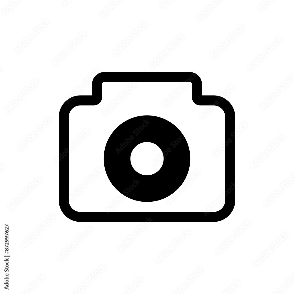 photo camera icon, modern vector isolated on white background. photo camera icon, modern vector isolated on white background.