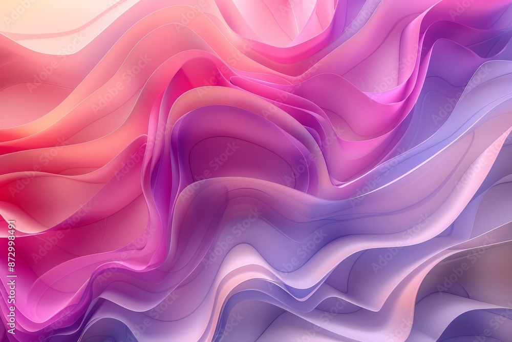 Fototapeta premium Abstract Fluid Color Waves