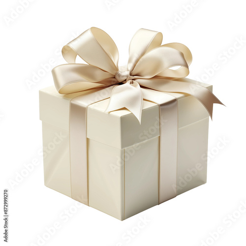 Elegant Gift Box with Satin Ribbon