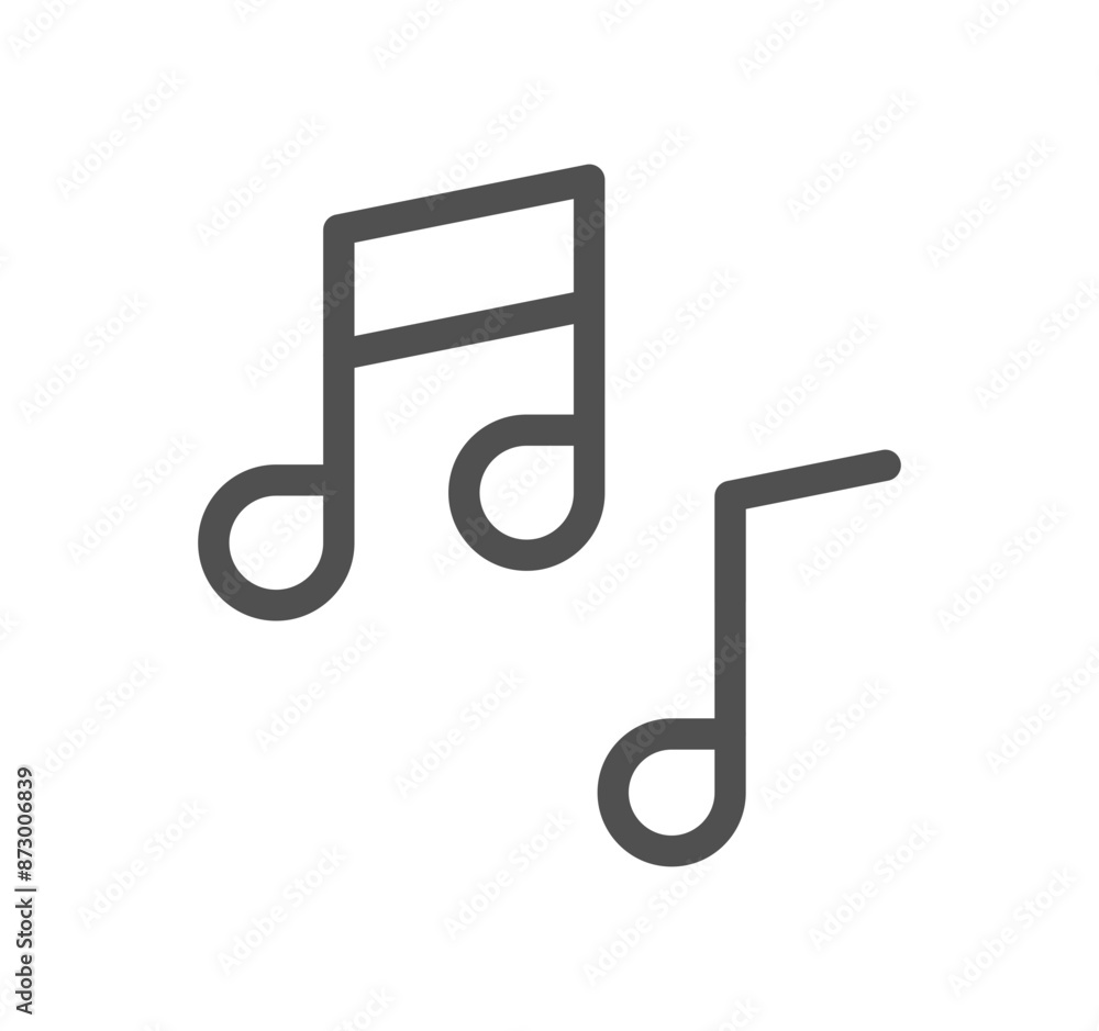 Music and controls related icon outline and linear vector.
Music and controls related icon outline and linear vector.