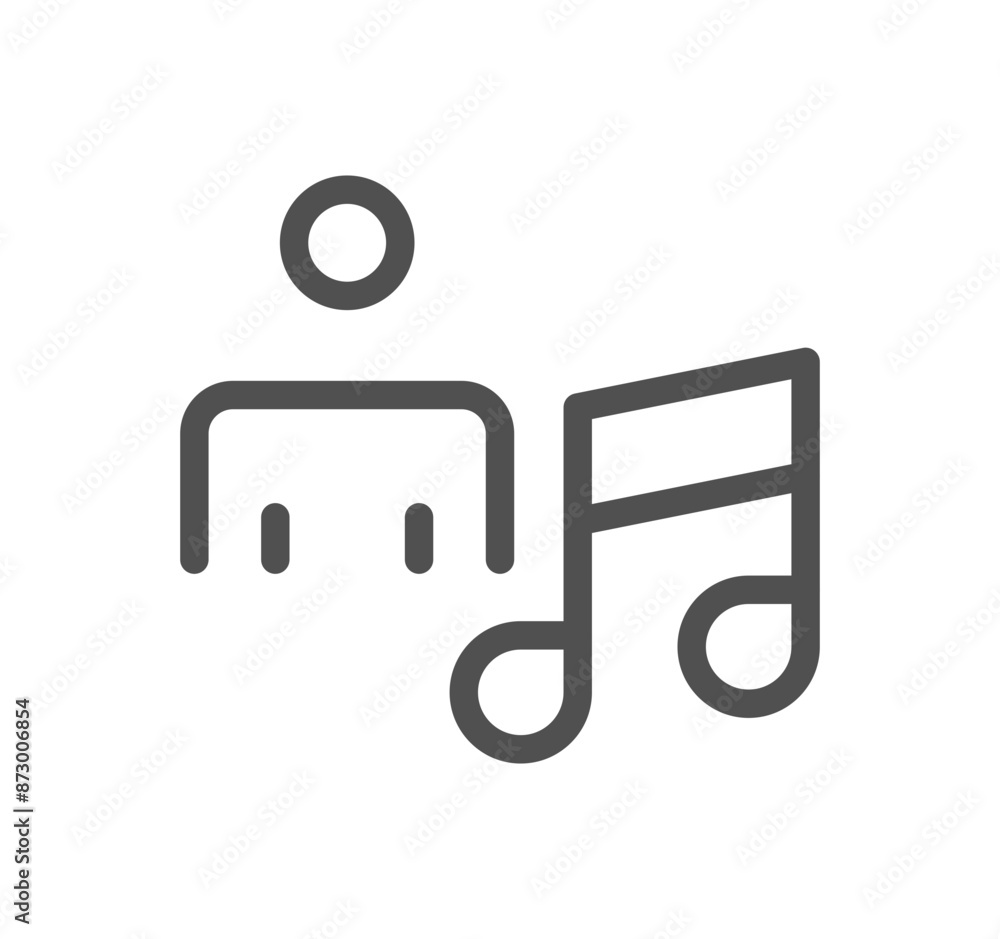 Music and controls related icon outline and linear vector.
Music and controls related icon outline and linear vector.