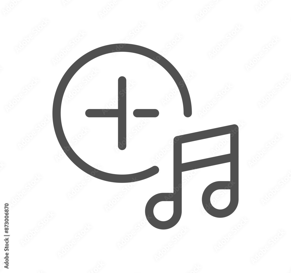 Music and controls related icon outline and linear vector.
Music and controls related icon outline and linear vector.