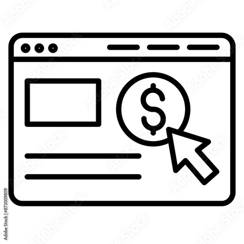 Cost Per Click Icon