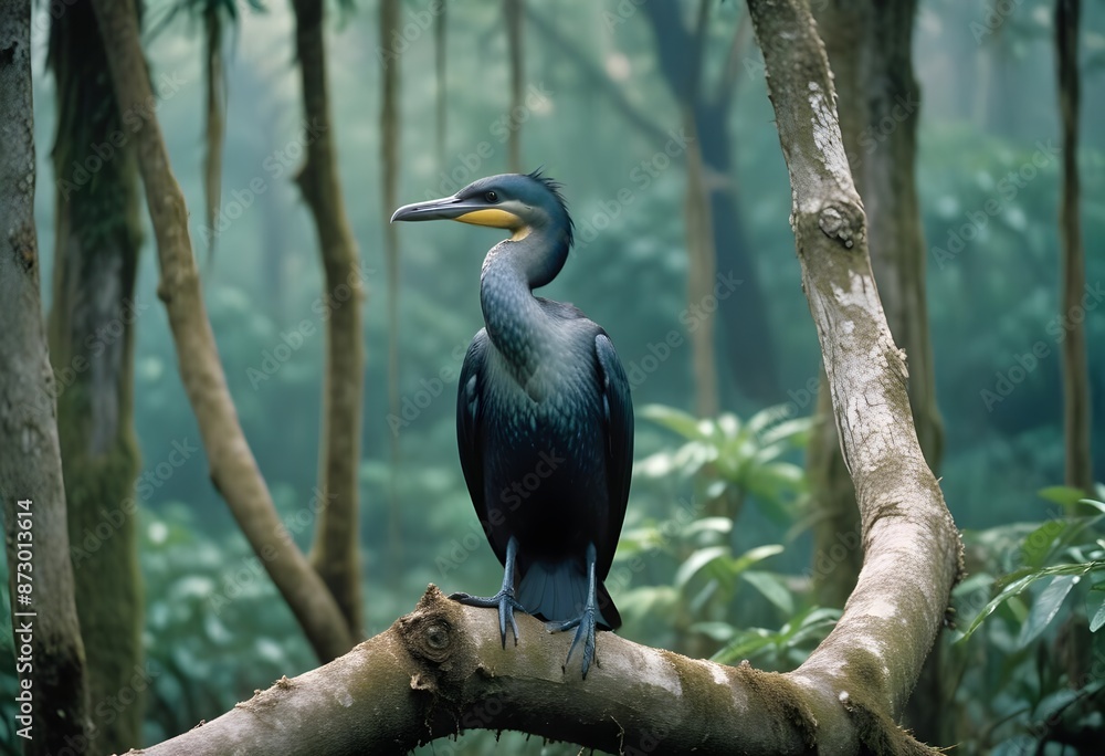 Fototapeta premium commorant bird