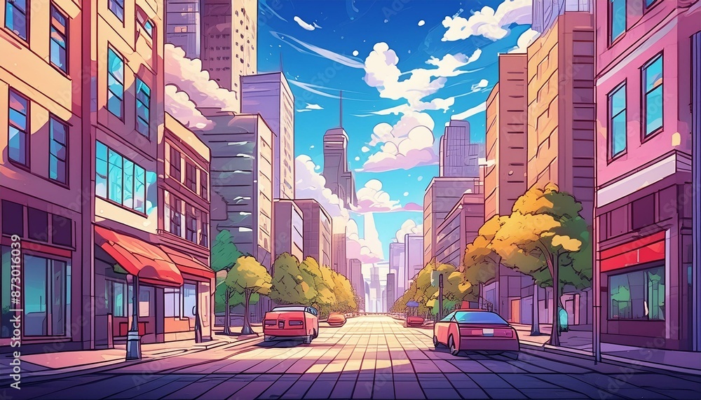 night city street night city street