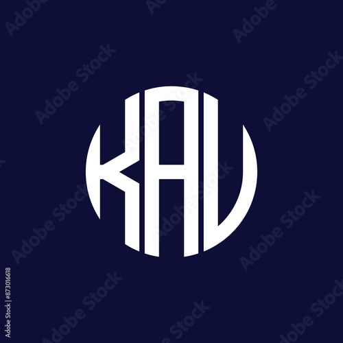 kau circle logo design
