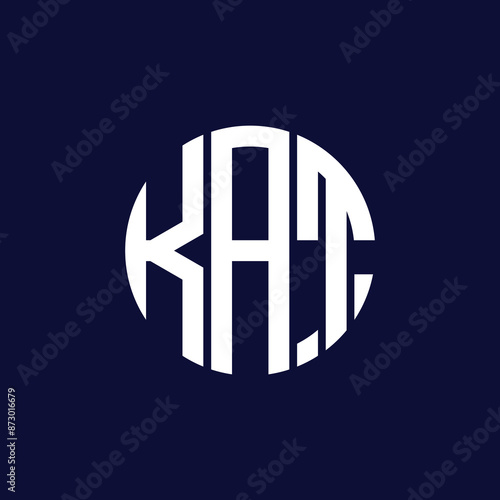 kat circle logo design