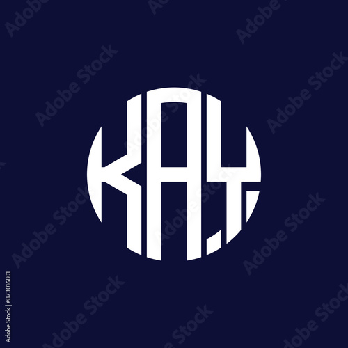 kay circle logo design