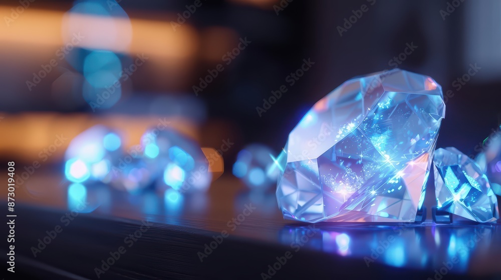 An innovative home automation system uses precious gems as interactive controls An innovative home automation system uses precious gems as interactive controls