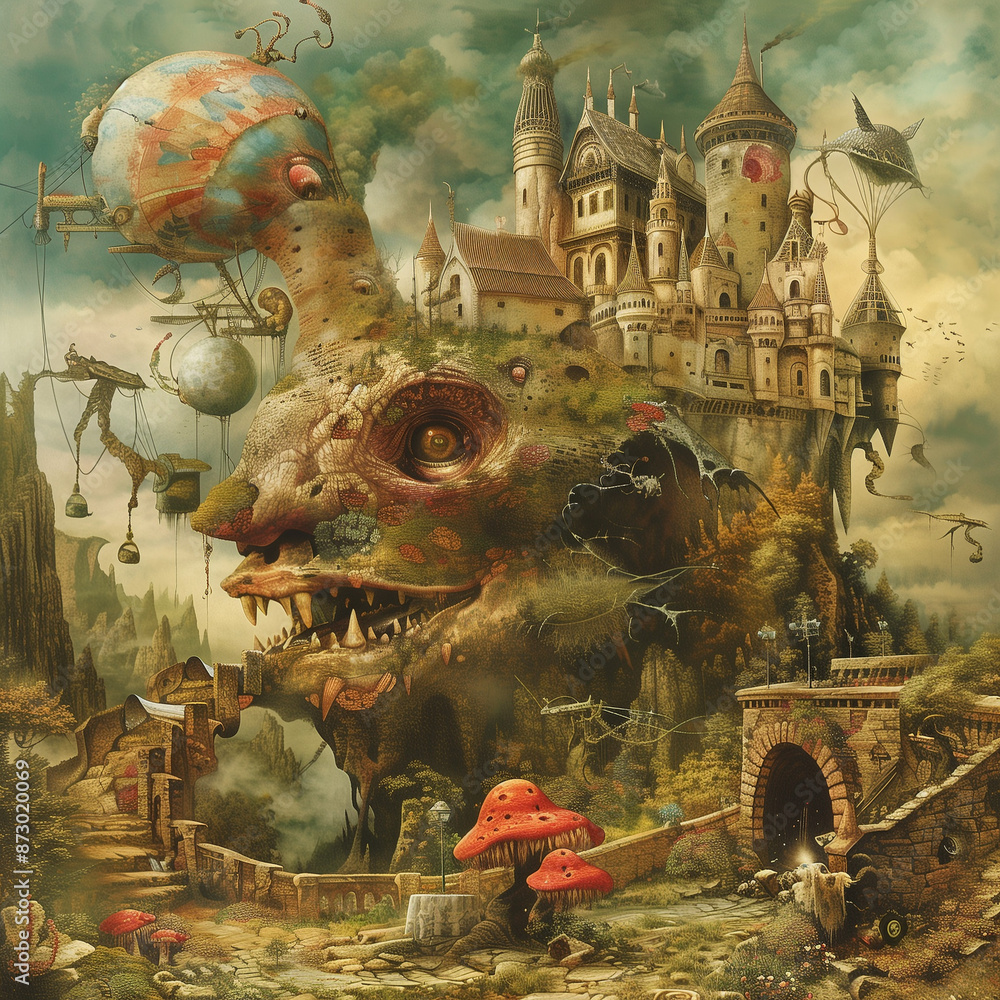 Obraz premium the alien planet
