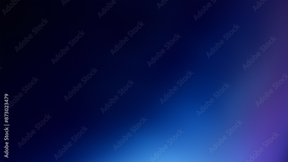 Fototapeta premium Abstract Gradient of Deep Blue and Purple Hues