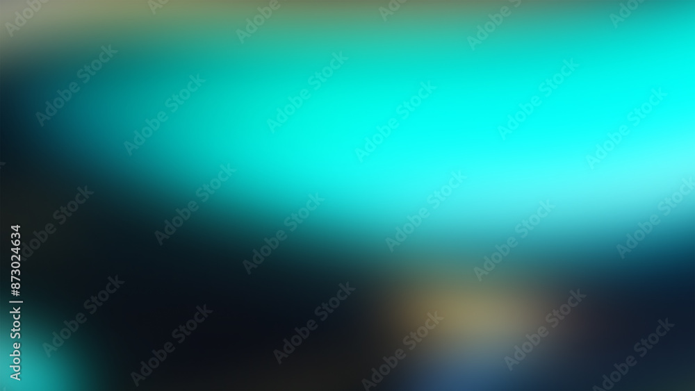 Obraz premium Abstract Teal and Black Gradient Background
