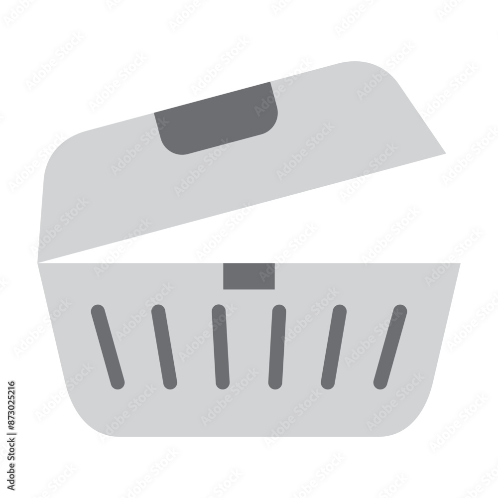 Disposable packaging Vector Flat Icon Design