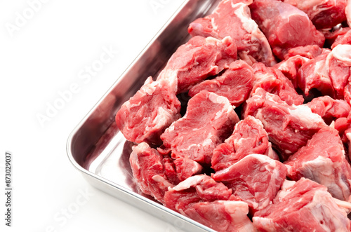 Obraz na płótnie 牛ヒレ肉 生肉 w salonie