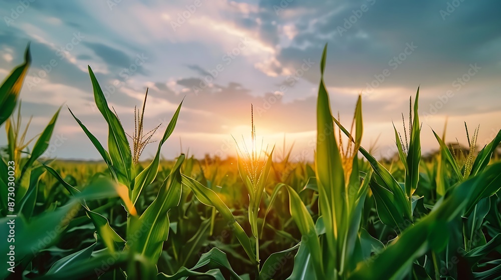 Golden Hour Cornfield Golden Hour Cornfield