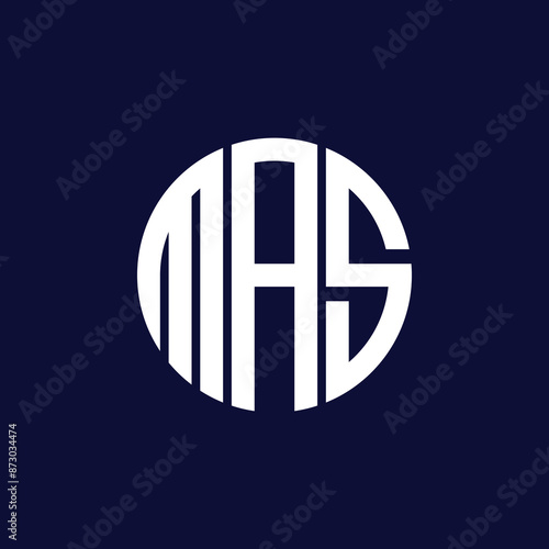 mas circle logo design