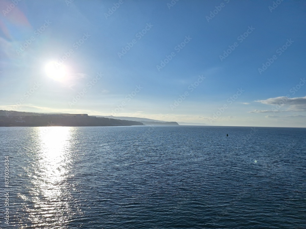Irish sea near Larne Irish sea near Larne