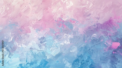 Impressionistic pastel impasto paint banner featuring a sky blurry water texture, ideal for adding a touch of serenity and love to any design project © Amer