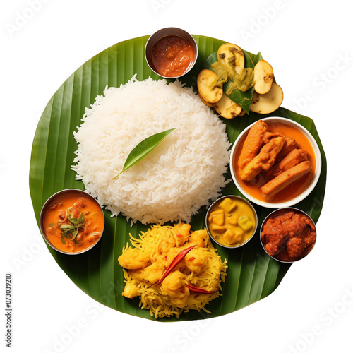 Delicious South Indian Thali photo