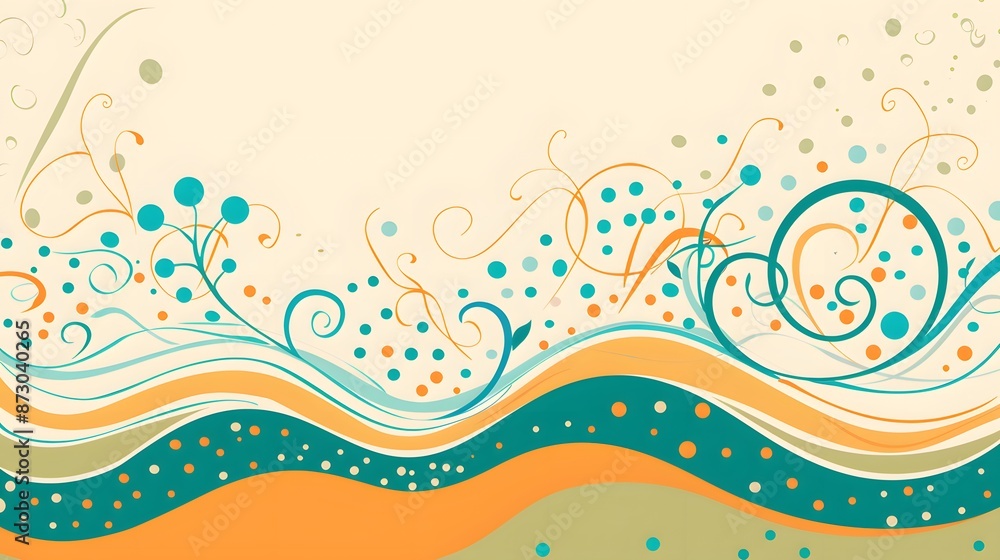 3d square background