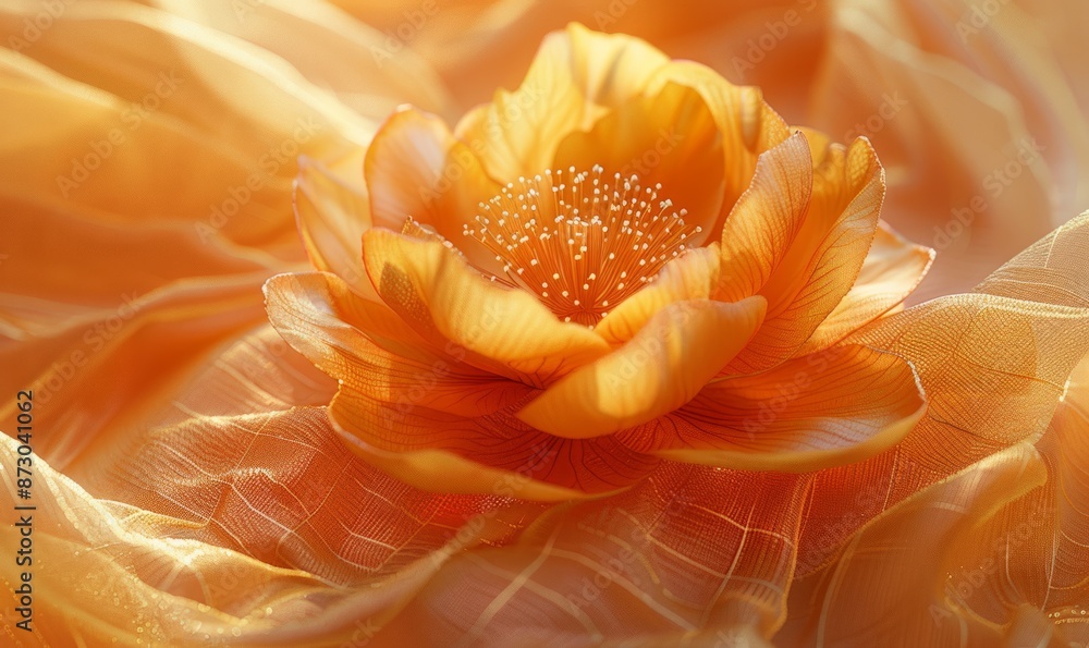 large, golden camellia, mesmerising colour landscapes, modern minimalism large, golden camellia, mesmerising colour landscapes, modern minimalism