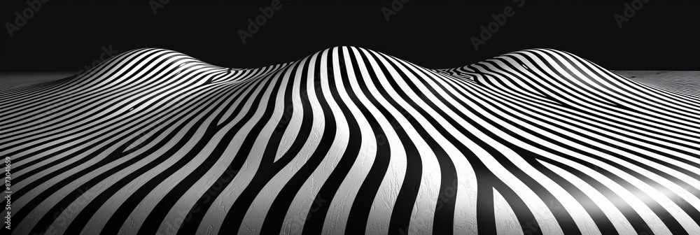 op art pattern, full front view op art pattern, full front view