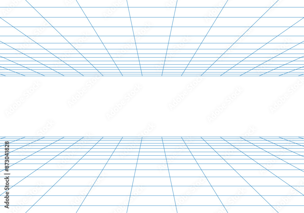 3d perspective. a piece of screen graph paper. texture template 3d perspective. a piece of screen graph paper. texture template