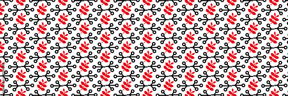 seamless pattern collection, Decorative wallpaper,flowers and leaves seamless pattern collection, Decorative wallpaper,flowers and leaves