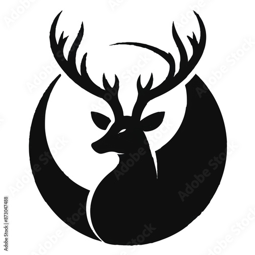 deer head silhouette