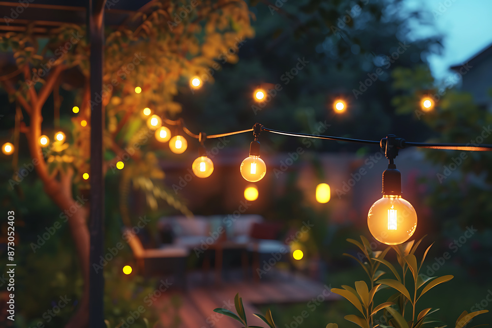 Modern LED lights in an open-air setting, providing bright and energy-efficient illumination, perfect for outdoor spaces and nighttime visibility. Modern LED lights in an open-air setting, providing bright and energy-efficient illumination, perfect for outdoor spaces and nighttime visibility.