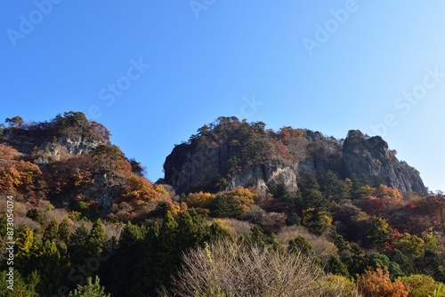 Climbing Mount Iwabitsu, Gunma, Japan