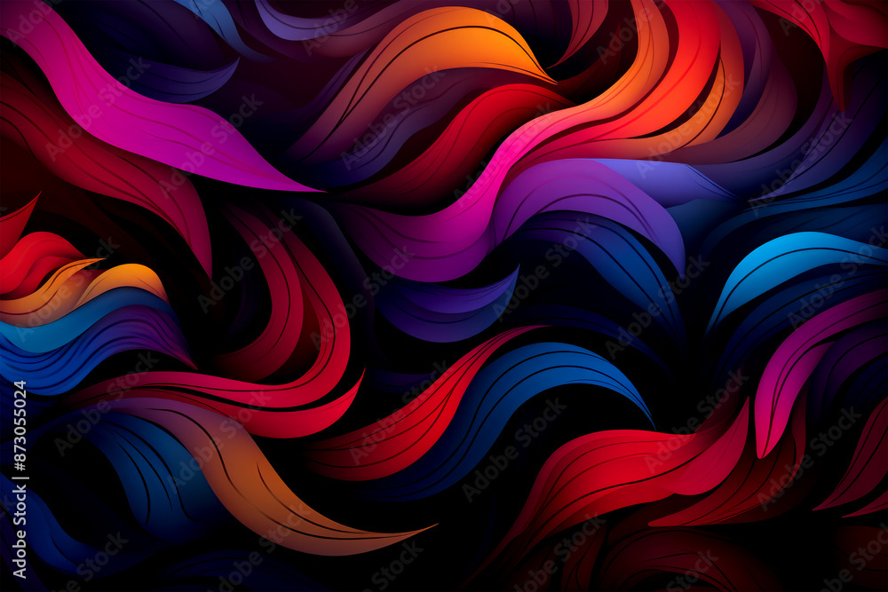 Fototapeta premium color pattern design on background