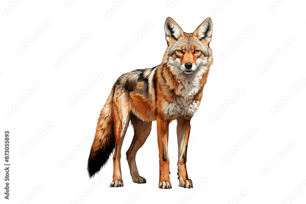 Fototapeta premium Coyote (JPG 300Dpi 10800x7200)