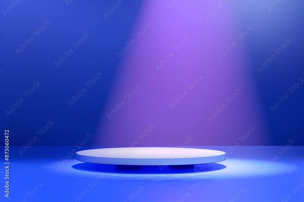 Minimalist Blue and Purple Product Display Minimalist Blue and Purple Product Display