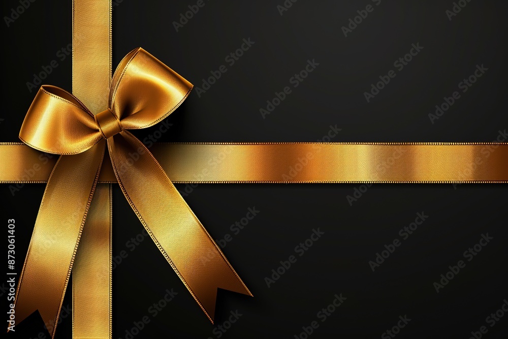 Black gift box on black background with empty space for text. Black Friday, Boxing Day, Christmas or celebatation spacial promotion background. Black gift box on black background with empty space for text. Black Friday, Boxing Day, Christmas or celebatation spacial promotion background.