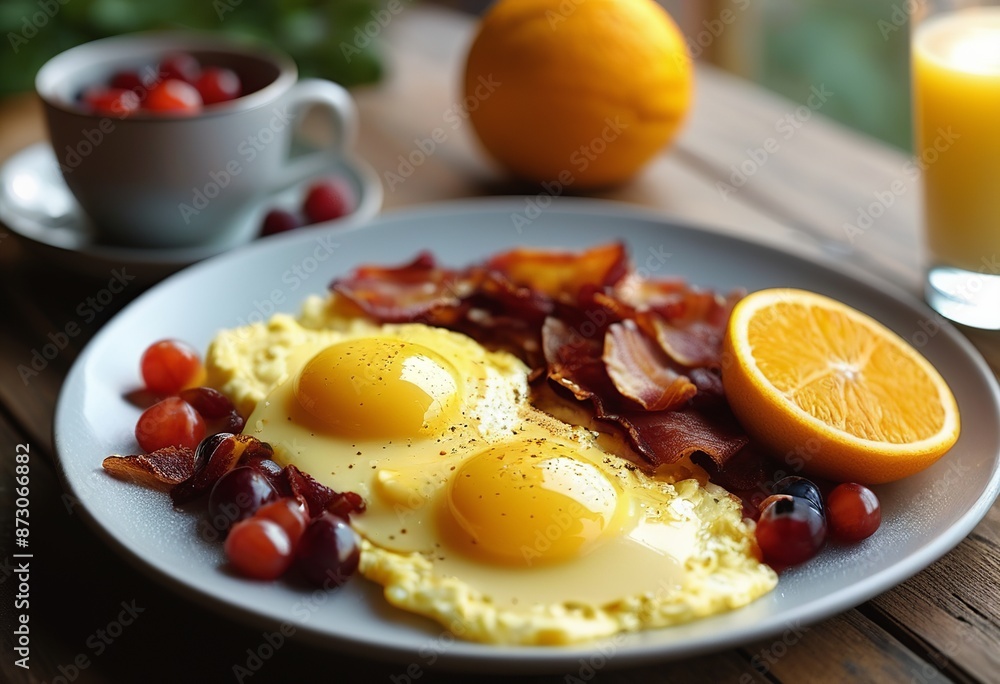 Rustic Breakfast Table: A Taste of Homecooked Goodness Rustic Breakfast Table: A Taste of Homecooked Goodness