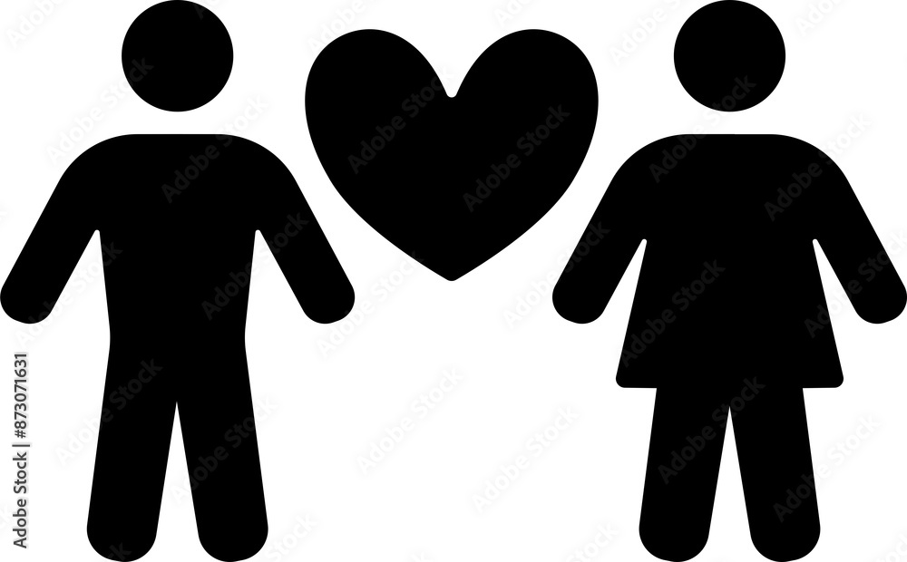 Relationship love simple Icon Relationship love simple Icon