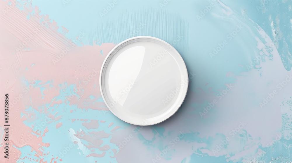 White badge on matching background White badge on matching background