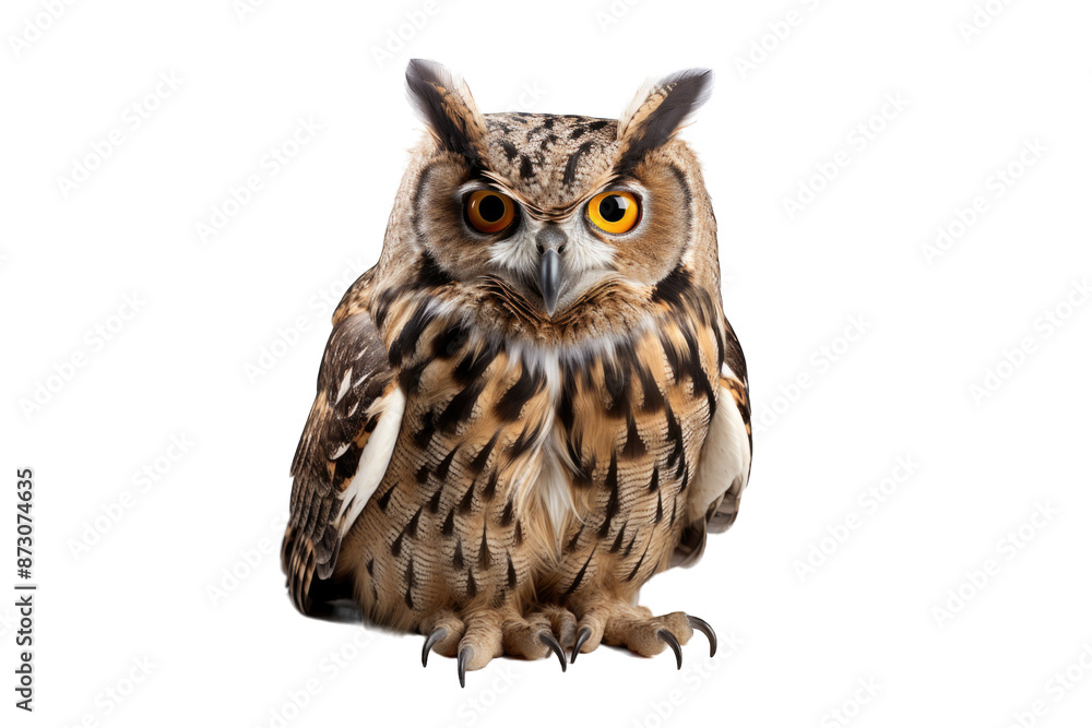 Naklejka premium Owl (PNG 8640x5760)