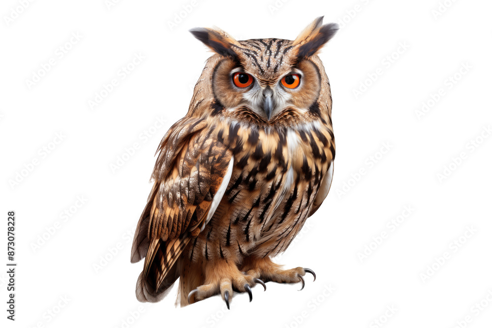 Naklejka premium Owl (PNG 8640x5760)