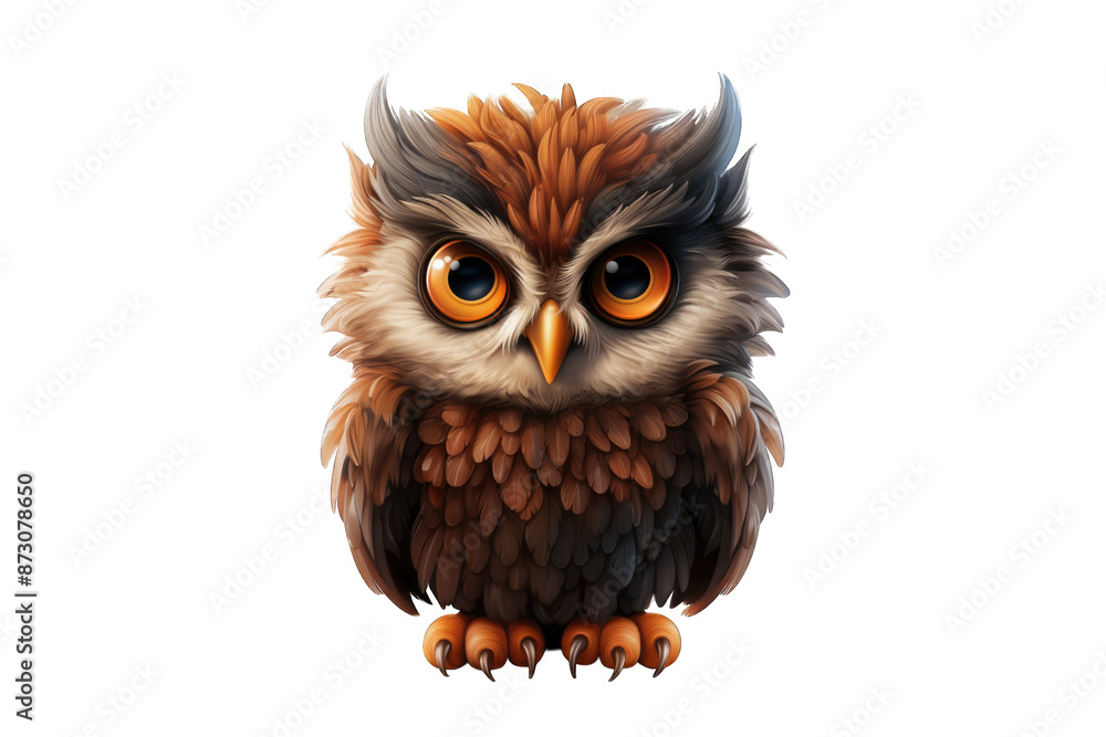 Fototapeta premium Owl (PNG 8640x5760)